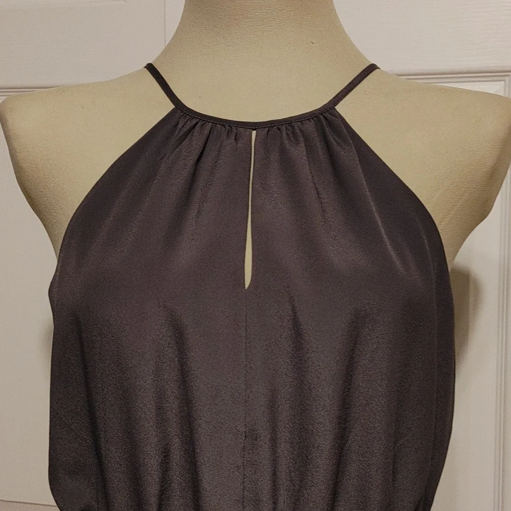 🖤Express Elegant Charcoal Dress - Picture 4 of 10
